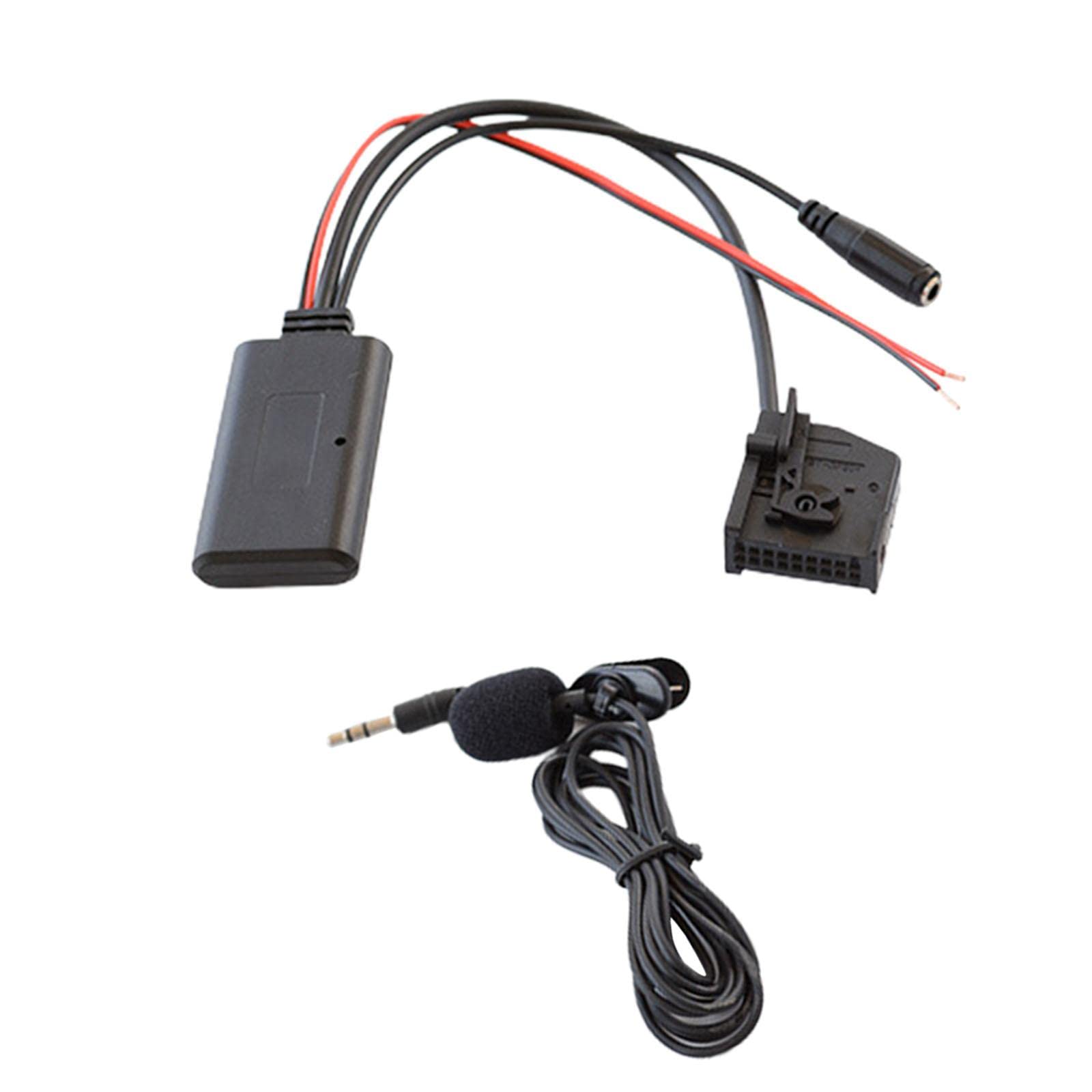 BNF® Bluetooth Audio Aux Cable Adapter Fits for Comand 2.0 W203 W209 W211 Durable-image-47