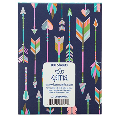 Image of Karma Gifts Notepads, Arrow