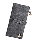 Sie sind der hellste Stern: Diese Brieftasche zeigt Vintage-Style-Design, Multi-Taschen innen. Die beste Kombination aus Schönheit und Nützlichkeit. Sie müssen die auffälligste mit dieser Brieftasche auf der Straße sein