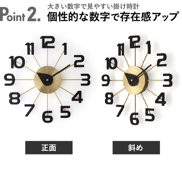 【未使用】e Nelson フェリス クロック 掛け時計 フェリス クロック | ジョージ・ネルソン | デザイナーズ掛け時計