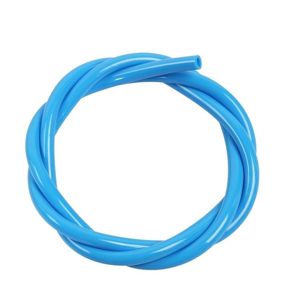 Gohapy Blue Rubber Strip 1 Piece Silicone Water Resistance Tube, Flexible Rubber Soft Pipe Id 5Mm 4Mm 3Mm For Architecture(,5Meters*0.5Mm*1Mm)