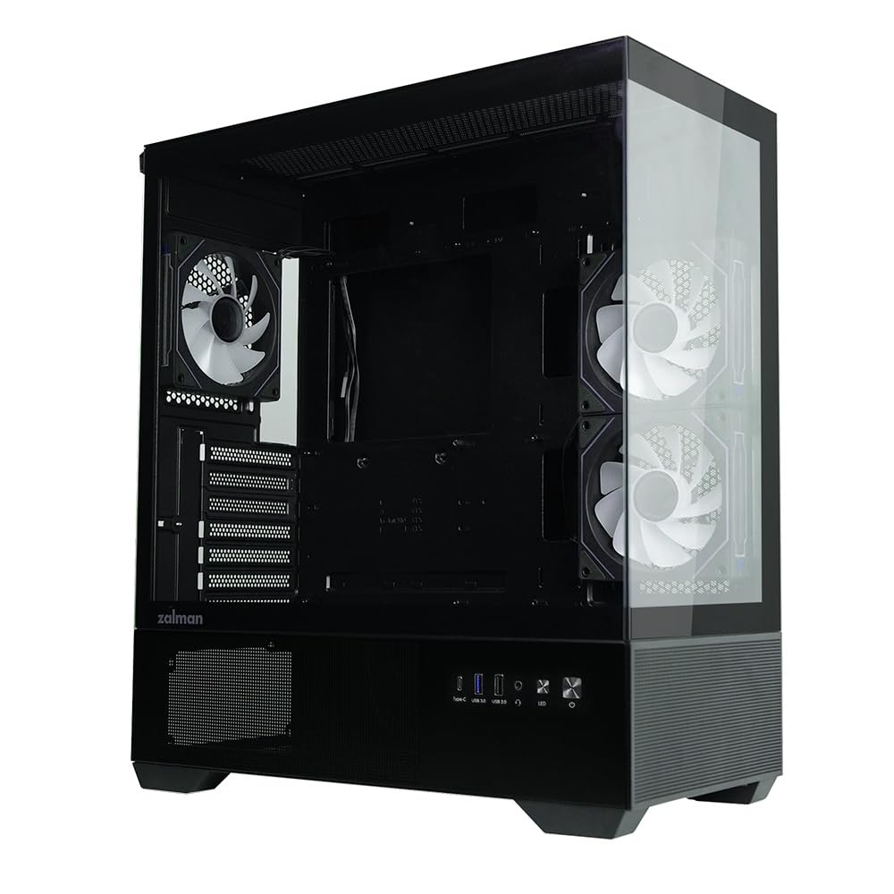 Computer case Medio Torre Zalman CHRONIX V2 Nero