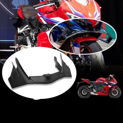 Becquet de lèvre avant fixe CBR650R : aérodynamisme moto