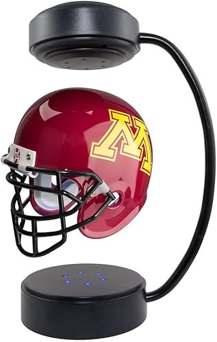 Miniatura 12 de NCAA - Casco de fútbol levantador coleccionable con soporte electromagnético