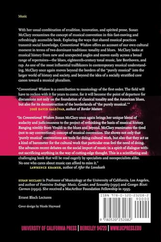 Conventional Wisdom : livre d'analyse musicale et traité de composition