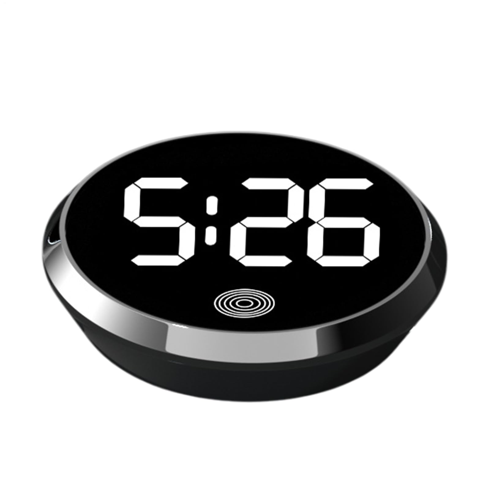 Autoklok, voor Audi R8 RS3 RS4 RS5 RS6 RS7 Portable Vehicle Dashboard Clock Pocket Stick-On Analoge klok met Outlet Clip,A