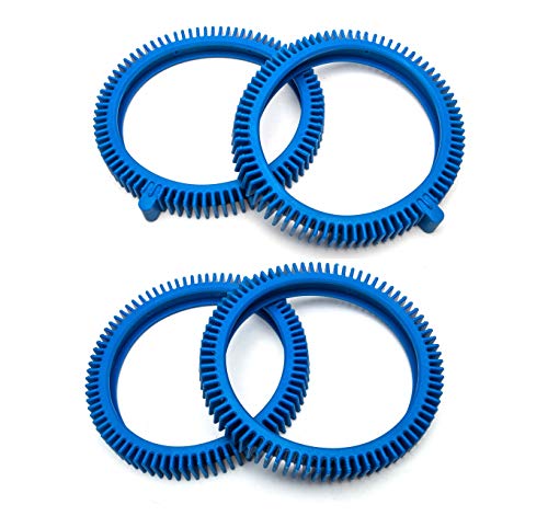ATIE PoolSupplyTown Front Tire and Rear Tire Combo Kit Replacement for The PoolCleaner Poolvergnuegen Front Tire Kit with Super Hump 896584000-143 and Rear Tire Kit 896584000-082 (2 Pack)