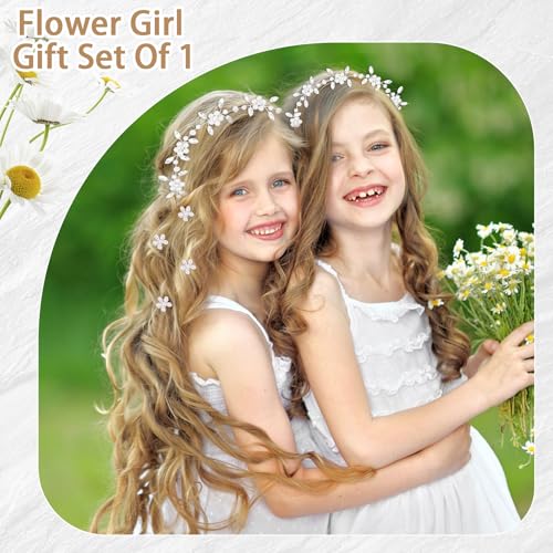 Set de 8 accesorios florales para niñas de ANBALA miniatura 4