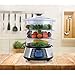 Magic Chef MCSFS12ST 3 Tier Food Steamer, 9.4X 15.4 X16.1, Stainless Steel