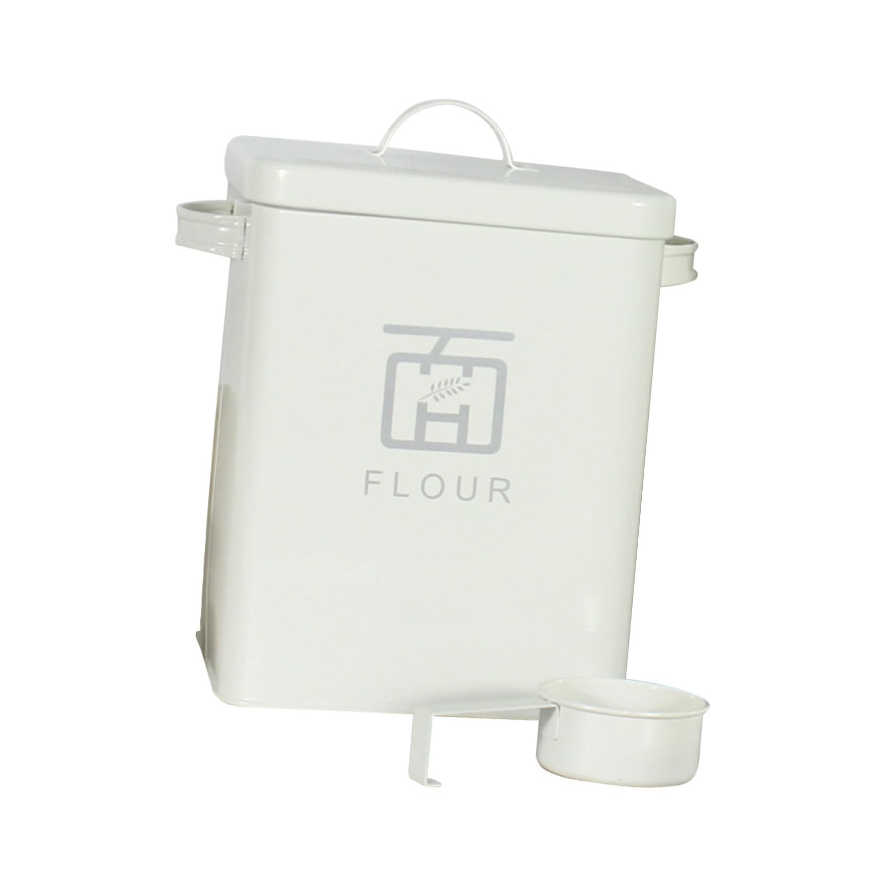 Cabilock Caja Cubo De Harina Recipientes Herméticos Para Alimentos Recipientes Para Alimentos Contenedores De Alimentos Cubo De Arroz Planchar Metal Suministros De Cocina