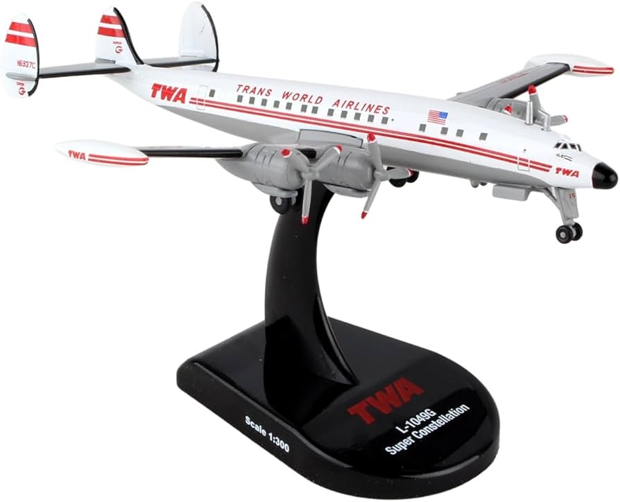 Amazon | POSTAGE STAMP 1/300 L-1049 TWA トランスワールド航空