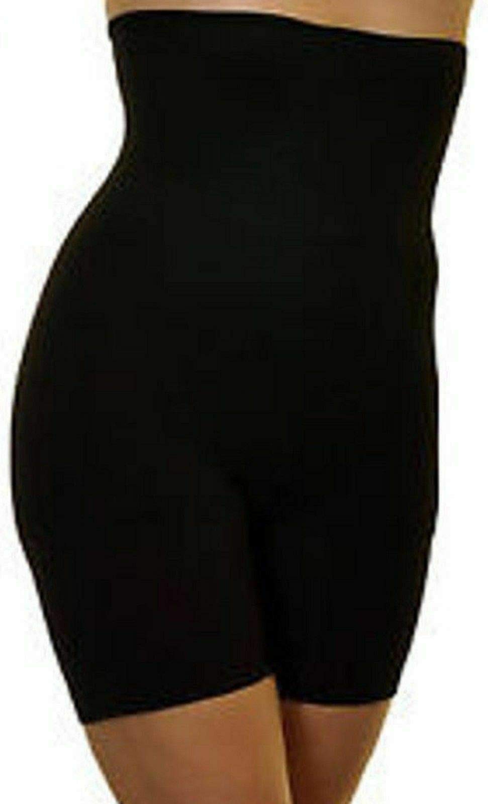 Undercover Women's Black Shapewear Firm Control High Waist Long Leg Xl