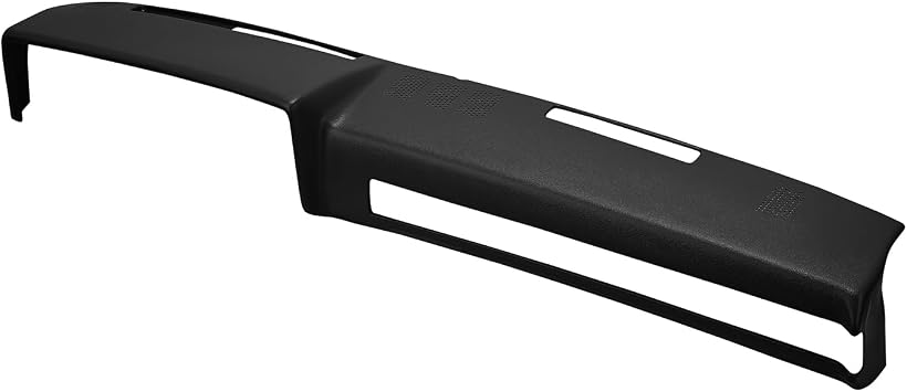 18-601-BLK Dash Cover Compatible with 1981-1991 Chevy and GMC Pickups and SUVs Black