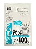 システムポリマー(System Polymer) 三角コーナー用 水切り袋 お徳用 32×28cm 半透明 100枚入 HB-100