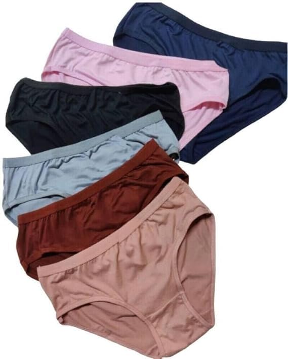 Women Panties Multicolor Panty Cotton Lycra Silk Women Soft Fabric Underwear for Women Silk Hipster Regula Panties Brief for Women-image-15