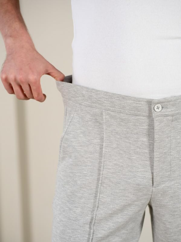 Image of The Pant Project Relaxed Fit Korean Pintuck Pants for Men | Stylish Relax Fit Men's Wear Trousers for Office or Party | Mens Fashion Dress Trouser Pant