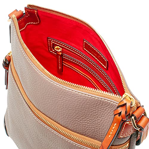 Image of Dooney & Bourke Womens Crossbody, Large Leather Handbag with Shoulder Strap