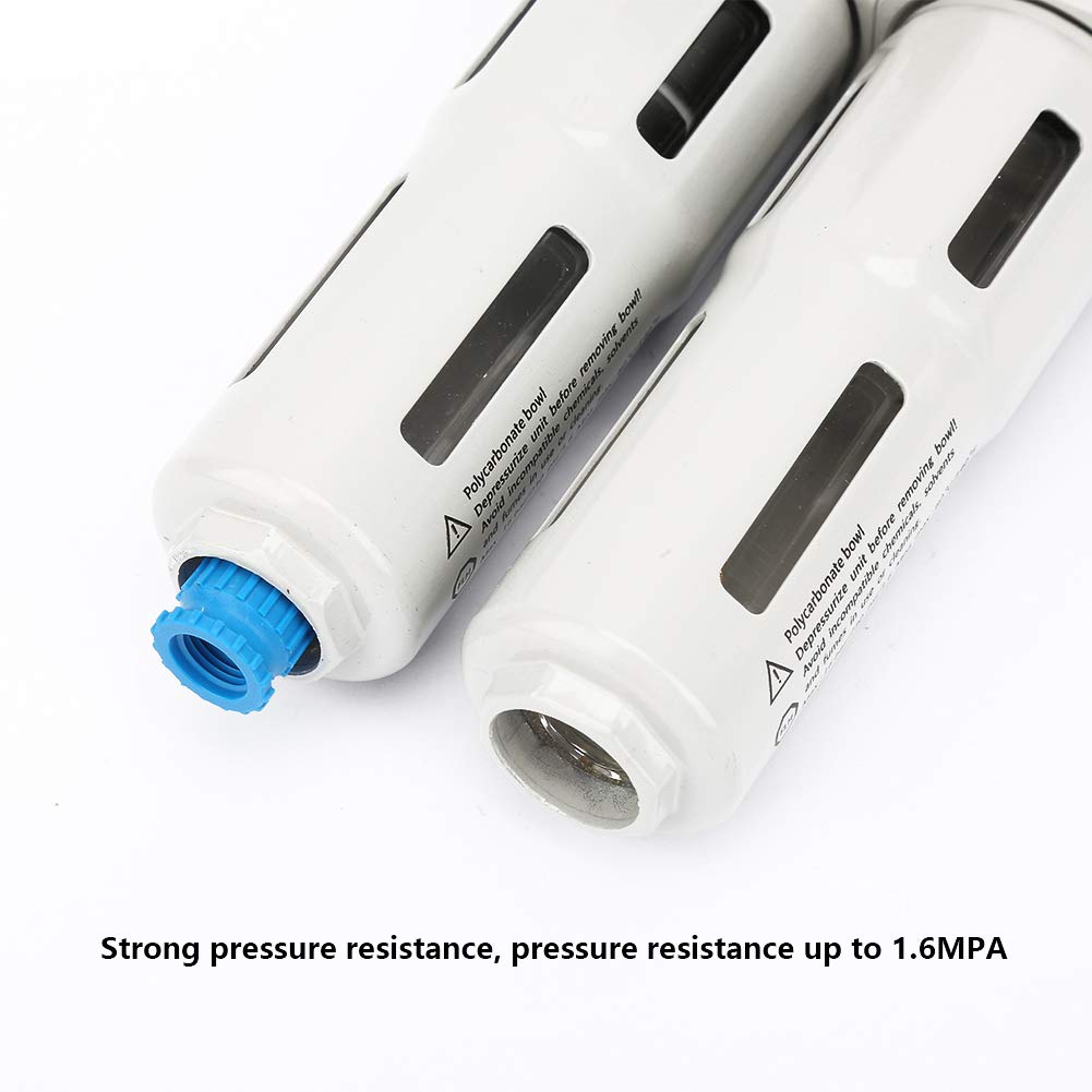 Regulador de presión de filtro G1/4 `` herramienta de trampa de humedad regulador de filtro de aire lubricador combinado para herramientas de aire de compresor