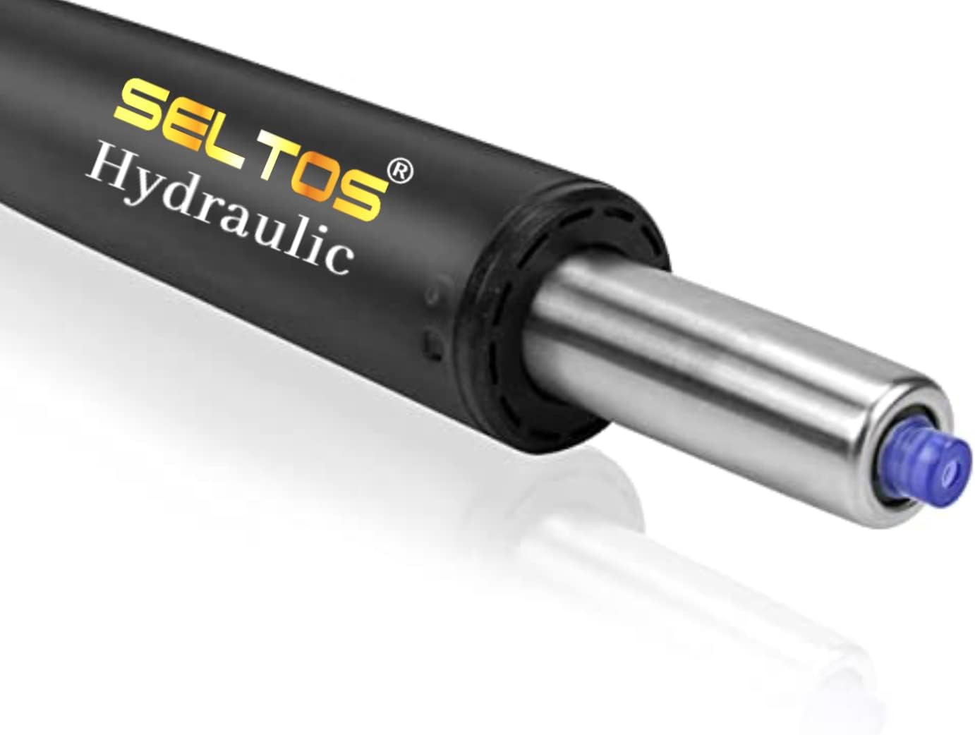 SELTOS - , Heavy Duty Hydraulic and Pneumatic Shock, Universal Size Fits Most Executive Chairs. Office Chair Gas Lift Cylinder Replacement (Black)