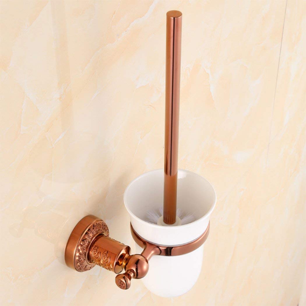 Brosse de toilette mural cuivre antirouille pour résoudre le désordre au sol