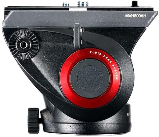 Manfrotto MVH500AH Flat Base Pro Fluid Head (Black)