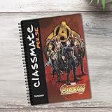 Classmate Pulse Notebook 267 x 203, 160 stron, pojedyncza linia, wiązanie Wiro, wielokolorowy (2105007)