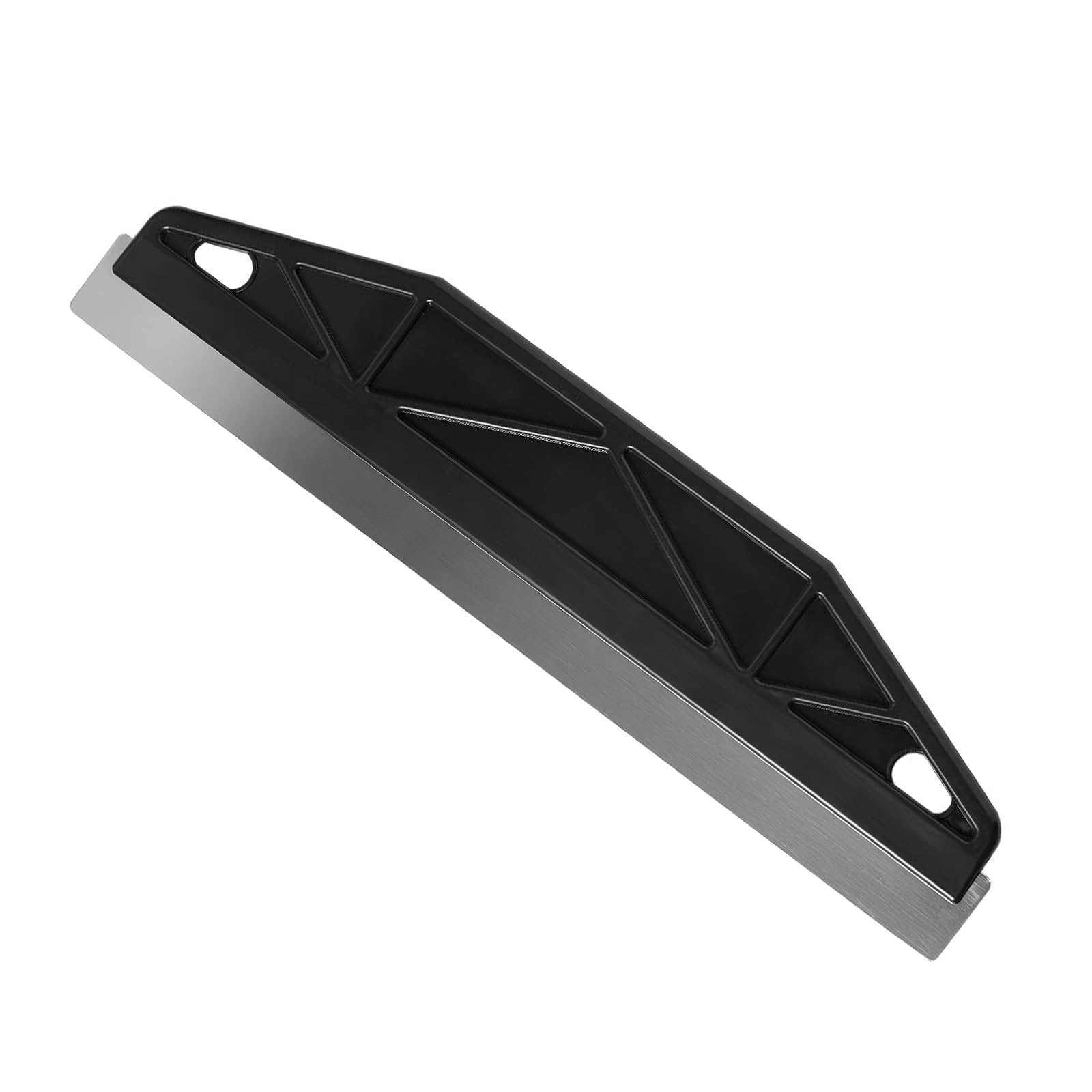 Spatola per Appendere Carta da Parati,Schermo Protettivo per Vernice in Acciaio Iinox da 30,4 cm Antiscivolo Dritto Bordo Vernice Carta da Parati Raschietto Multiuso Strumento per Prevenire Bolle