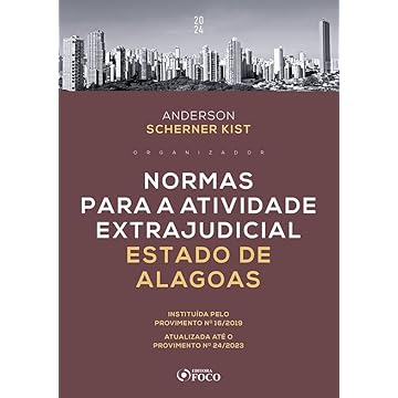Capa do livro Normas para a Atividade Extrajudicial Estado de Alagoas - 1ª ED - 2024