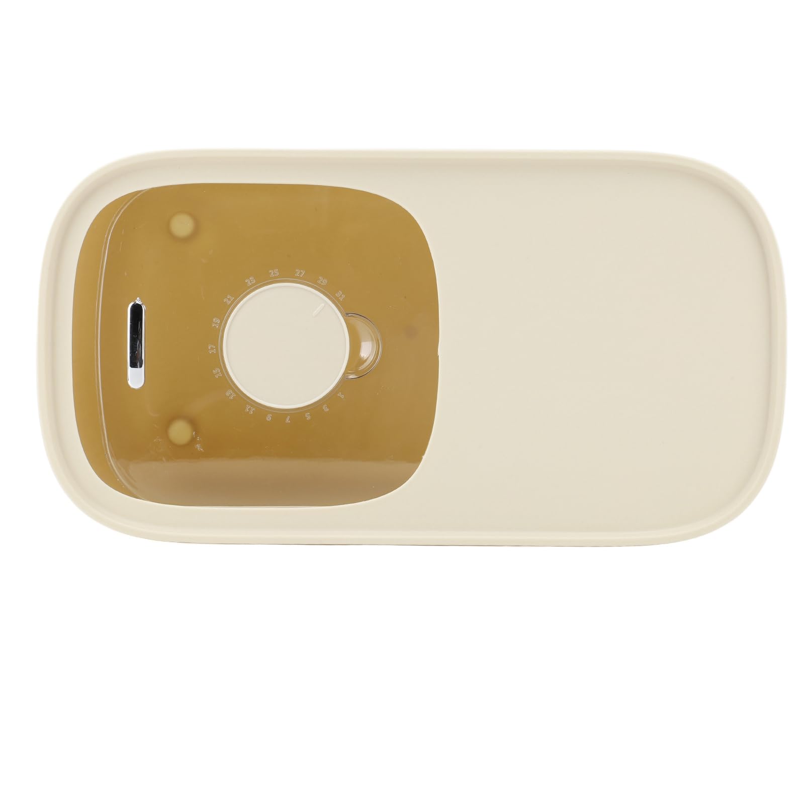 Contenitore per Riso in Plastica con Coperchio e Misurino,