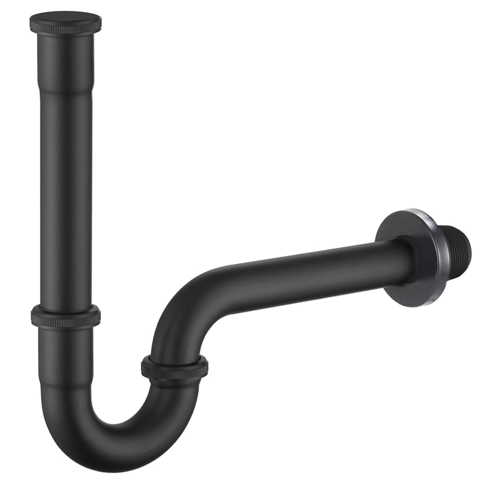 Siphon P en laiton kit vidange lavabo réglable pour éviter les fuites