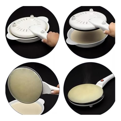Panquequeira elétrica para preparo rápido de panquecas, omeletes e tapiocas