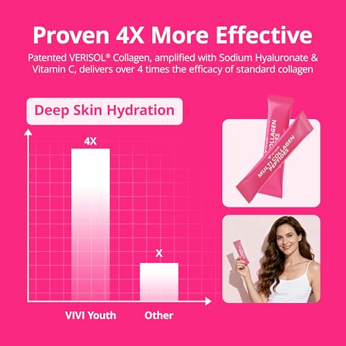 Image of Collagen Powder for Women, Collagen Peptides Powder with Probiotics, Prebiotic Collagen Protein for Skin, Hair, Bone & Joint | 16-in-1 Sugar-Free Formula, Unflavored