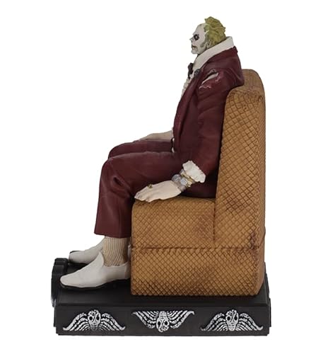 Royal Bobbles Beetlejuice Shrunken Head Bobblehead, Premium Polyresin Lifelike Figure, Unique Serial Number, Exquisite Detail #TOP4
