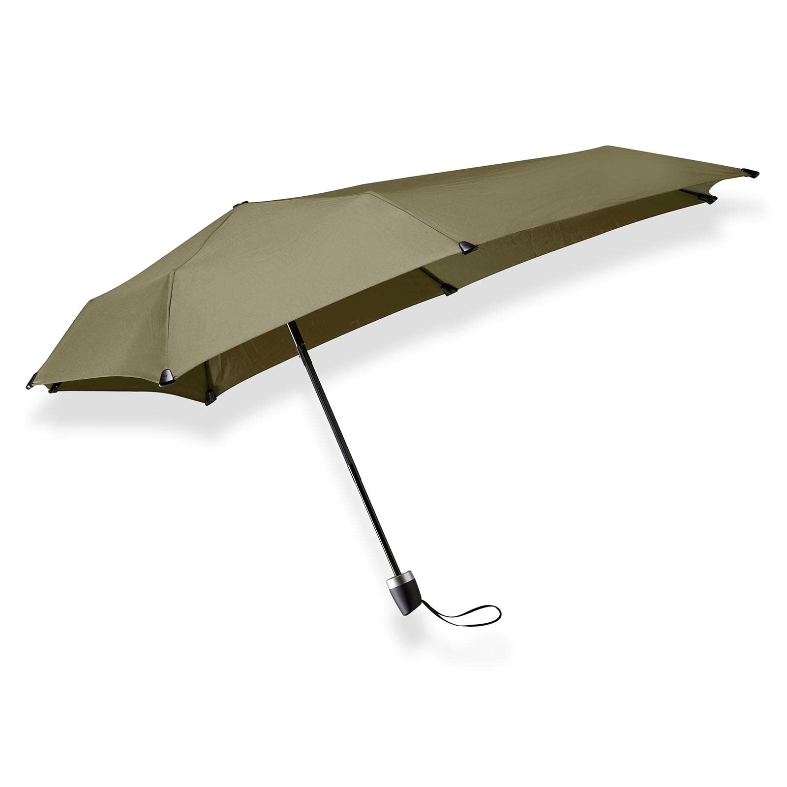 SenzLimited Edition Mini Windproof Umbrella - Manual Folding - 35.8 x 35.8 in - Dark Forrest