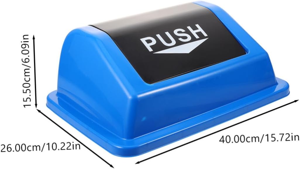 DECHOUS Large Trash Can Lid Plastic Garbage Can Lid for Car for Small Waste Bin