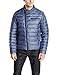 Kenneth Cole New York Men's Asymmetrical Down Moto Jacket, Haze, Medium