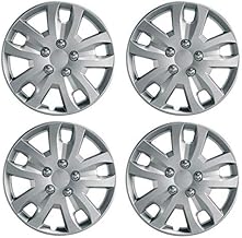 UKB4C Set of 4 Ring Gyro Wheel Trims/Hub Caps 16\" Covers Universal Fit Deep Dish