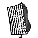 50x70cm Softbox Cellular Grid for 50x70cm 4 Corner Soft Light Box, Foldable Softbox Cellular Grid Mesh for Portrait Photography Video Lighting