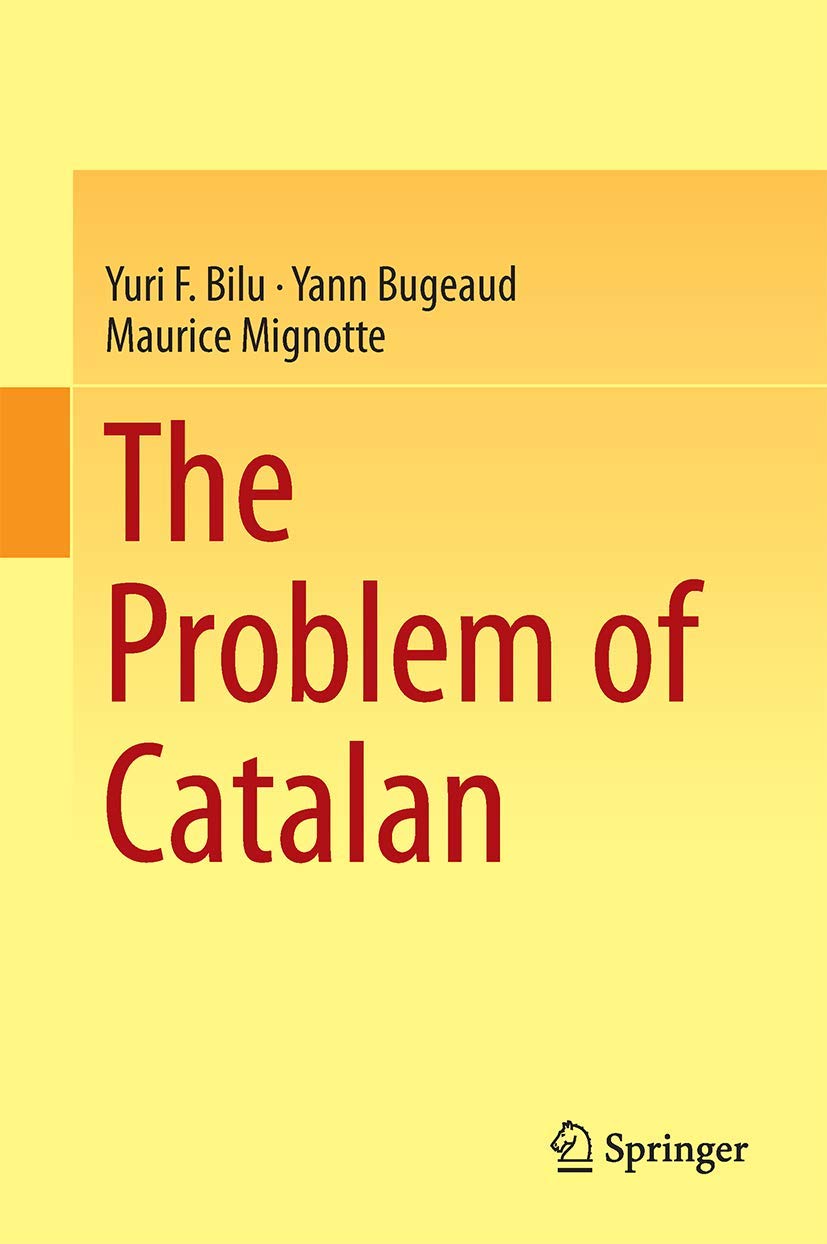 The Problem of Catalan - 9783319100937