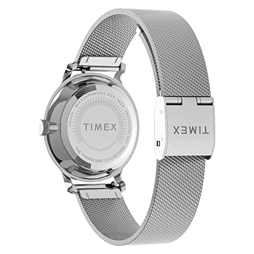 Image of Timex Transcend 34mm Women's Analog Watch | Stylish Modern Design