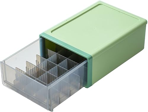 ORIJOYNA Organizador de cajones de ropa interior de 24 celdas con barra divisora desmontable caja de almacenamiento de ropa interior con espacio