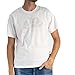 Sundek T-Shirt Uomo M021TEJ780T Bianca Logo Stemma Cotone Manica Corta PE23 M - 3
