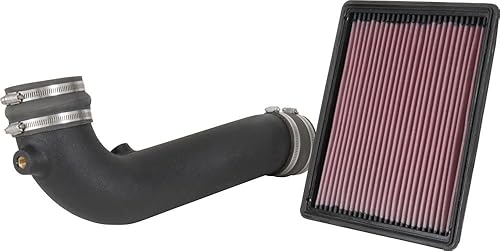 Miniatura 4 de K&N Sistema de admisión de aire frío: Filtro de aire de alto flujo, aumento del rendimiento y remolque: Compatible con Cadillac/Chevrolet/GMC