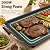 DORTALA 35'' Electric Griddle Teppanyaki Grill, Nonstick Extra Large Cooking Plate for Pancake Barbecue, Indoor Outdoor Table Top Grill with Adjustable Temperature & Drip Tray, 2000W