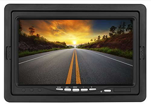 Wickedhd Wrc-Lcd 7 Inch High Resolution Rotating Color Tft Lcd Display Monitor With Remote Control And Mounting Bracket #TOP1