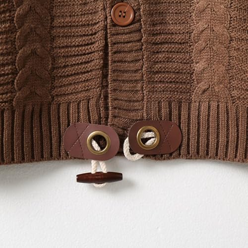 Men's Turtleneck Cable Knit Button Down Cardigan-Winter Cardigan Sweaters for Men2