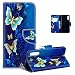 Produktbild Vepbk für Samsung Galaxy A70 Hülle, Handyhülle PU Leder Handytasche Case Klapphülle mit Magnet Kartenfach Weich Silikon Cover Flip Brieftasche Schutzhülle für Samsung Galaxy A70,Muster 6
