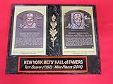 WSLHFEO Mike Piazza Tom Seaver Mets Hall of Fame Induction Postcard Plaque L -  J & C Baseball Clubhouse