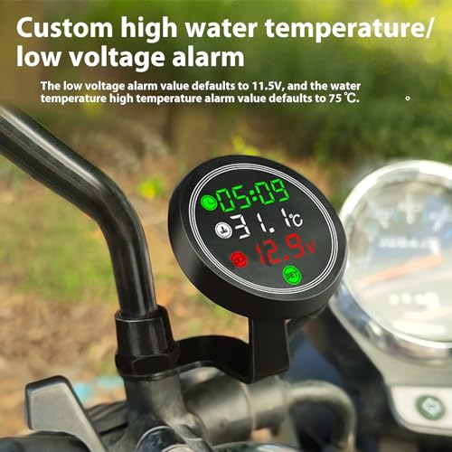 Voltmètre de moto 12V idéal pour sécuriser vos road-trips - 4
