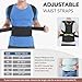 DIANMEI Back Brace Posture Corrector for Women and Men, Back Braces for Upper and Lower Back Pain Relief, Adjustable and Fully Back Support Improve Posture and Lumbar Support(XL, 39.5